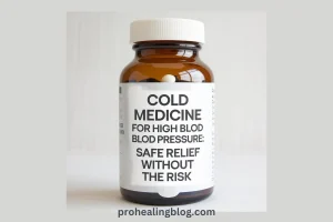 Cold Medicine for High Blood Pressure