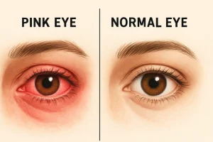 what is commonly misdiagnosed as pink eye