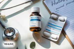 Illustration-showing-Hitoral-medicine-bottle-and-patient-consultin- a-doctor